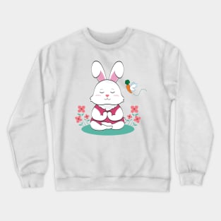 Bunny Yoga Crewneck Sweatshirt